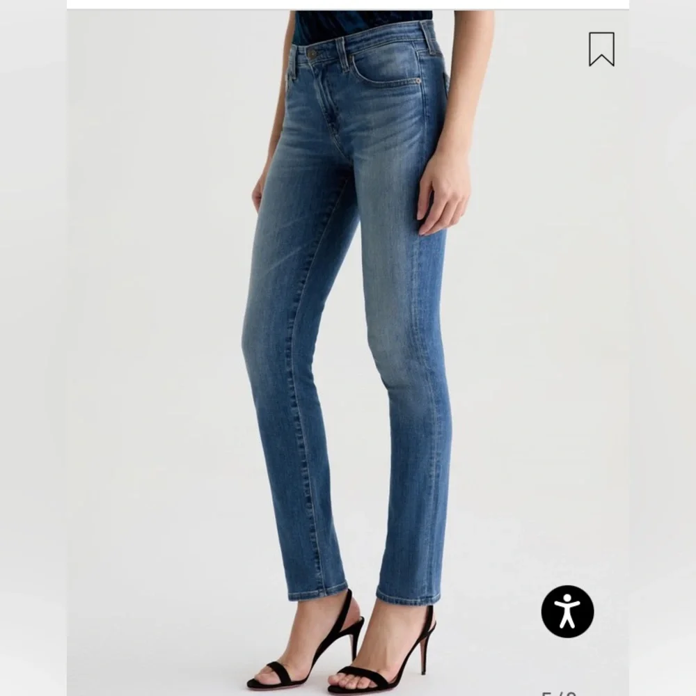 Ag Adriano Goldschmied Classic Blue Jeans.